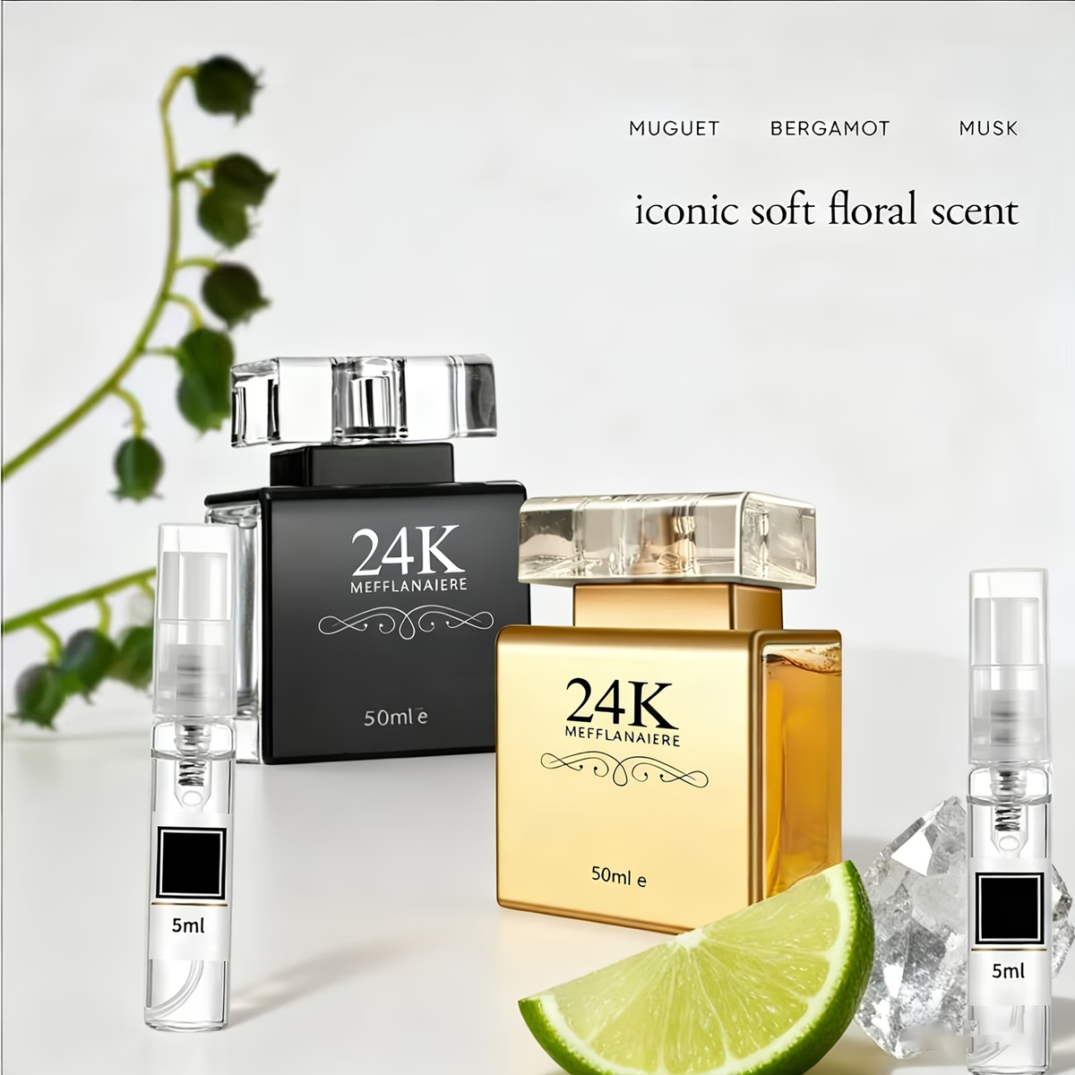 Men's Cologne Perfume Suitable for Everyday & Dating Use - Luxury Long-Lasting Perfume Spray with Cologne Concentration (1.7oz + 5ml), Wood Scent Fragrance, -Based Formula for Romantic Gifts & Sensual Appeal, Formaldehyde-Free
