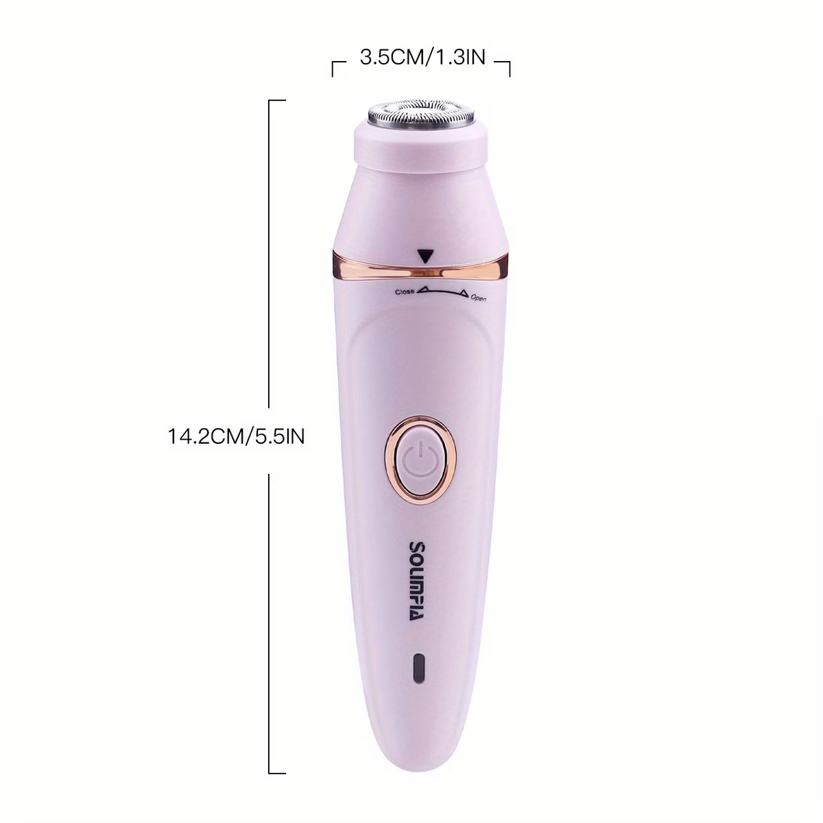 7 in 1 Personal Hair Depilator Electric Epilator for Women Body Hair Removal Armpit Hair Bikini Hair Leg Hair Pubic Hair Electric Razor Clipper Shaver