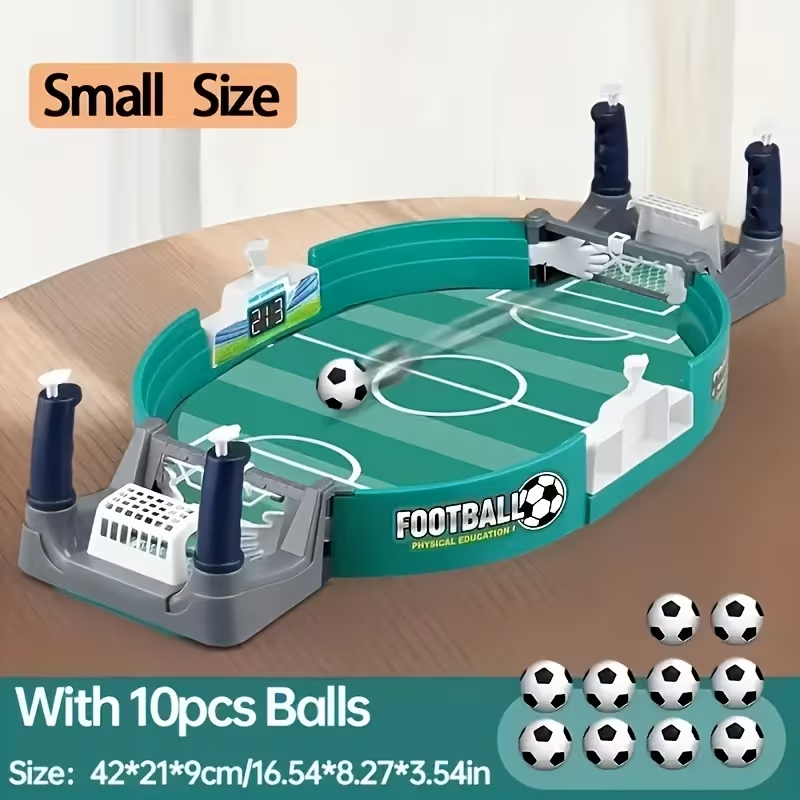 Desktop Football Children's Cross-border Puzzle, Palm Battle Machine Parent-Child Double Board Game Large Football Field Toy, Suitable for Christmas, Thanksgiving, Birthday Gifts