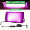 TURAOHU 1pc LED Full Spectrum Plant Grow Light USB Plant Supplementary Light for Vegetables, Succulents, Flowers, Fruits And Vegetables, Etc. Full Band Plant Grow Lights