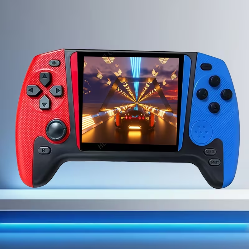 Vintage 3.5-inch Large Screen Handheld Vintage Classic Mini Game Console (Single/Double)