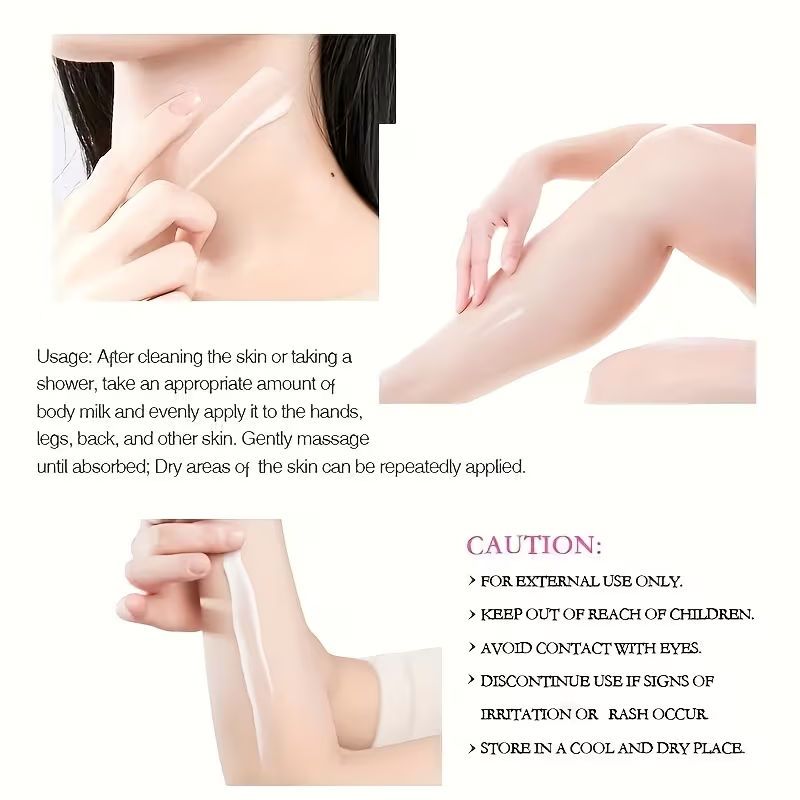 Niacinamide Body Lotion 250g, Containing Niacinamide, Hyaluronic Acid, Calendula, Can Moisturize Skin. The Ingredients Are Mild and Suitable for All Skin Types
