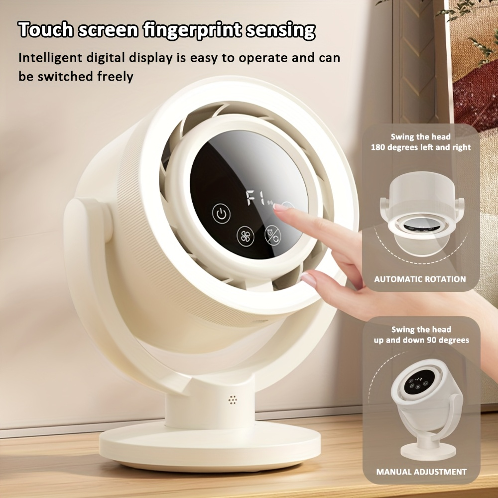 Air circulation fan, LED night light mode