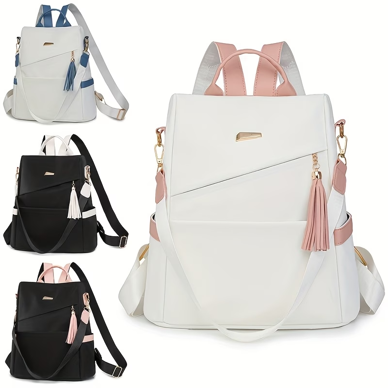 Anti-theft Lightweight and Stylish Women's Backpack, Large-capacity Korean-style Versatile Shoulder Bag for Travel and Outings