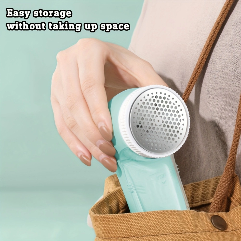 Electric portable lint remover, direct-insert lint remover, with manual lint roller brush