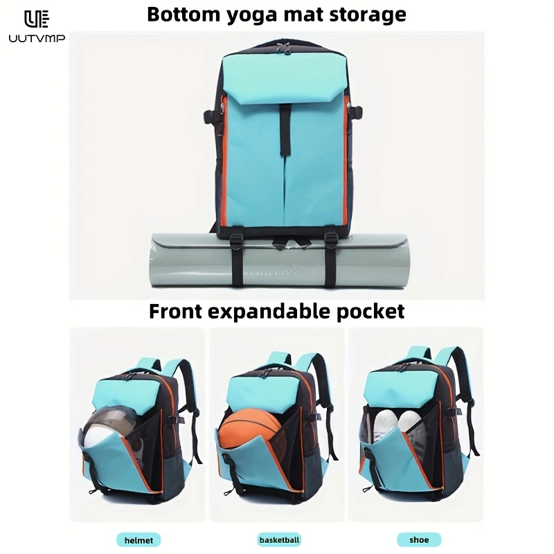 Sports and fitness gear: backpacks for soccer, badminton, and basketball; outdoor training backpacks featuring compartments for shoes and helmets; and expandable, high-capacity backpacks for tennis and badminton.
