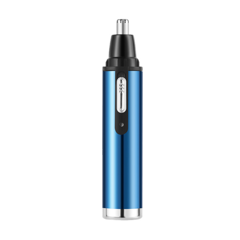 Electric Nose Hair Trimmer, USB Rechargeable Nose and Ear Hair Clipper, Unisex Nose Shaver, Eyebrow and Facial Hair Removal Device