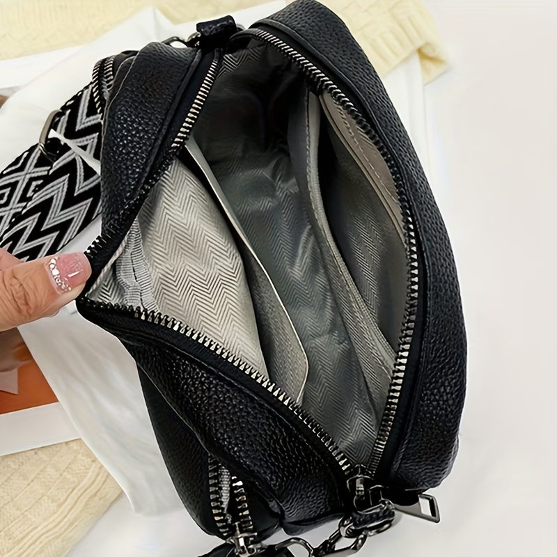 New Women'S Small Square Bag, Versatile Shoulder Bag, Crossbody Bag, PU Messenger Bag, Wallet, Card Holder, Phone Bag, Casual Solid Color Small Bag