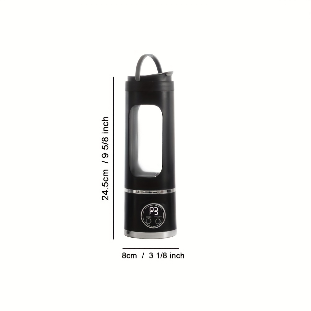 Multifunctional electric juicer cup, digital display juicer, portable rechargeable mini juicer cup