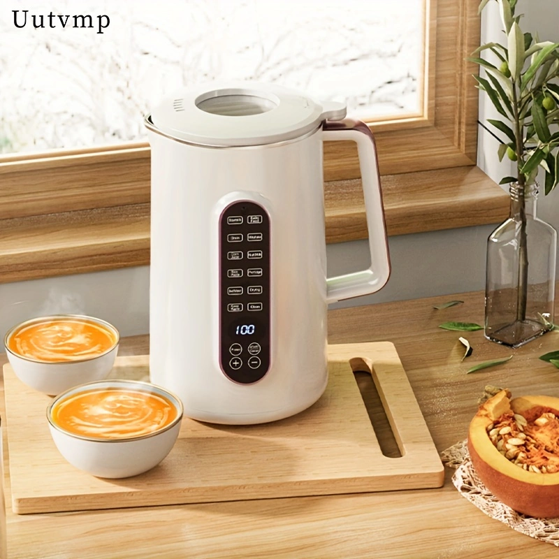 Soy milk maker, no-soak soybean automatic cleaning soy milk maker, household low-noise blender