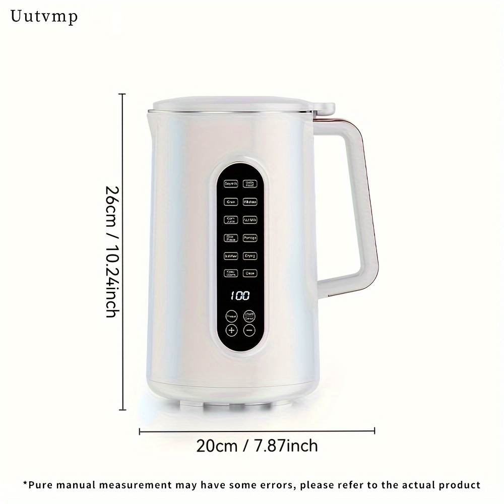 Soy milk maker, no-soak soybean automatic cleaning soy milk maker, household low-noise blender
