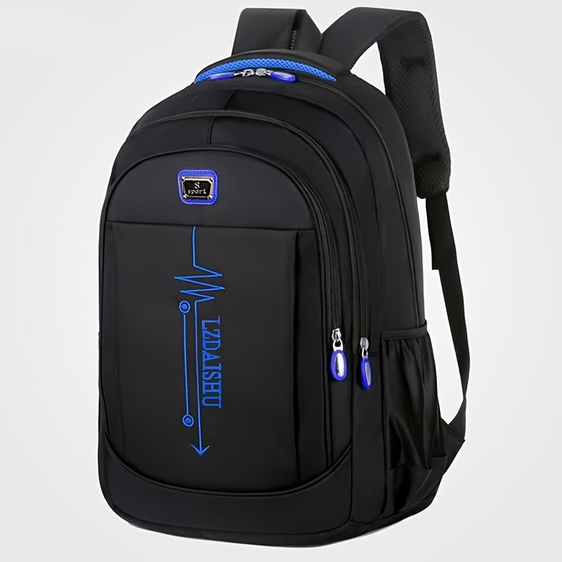 Spring New Style Men'S Casual Business Travel Backpack, Large Capacity School Bag for Women, Laptop Bag for Men [Zipper Pull Direction
