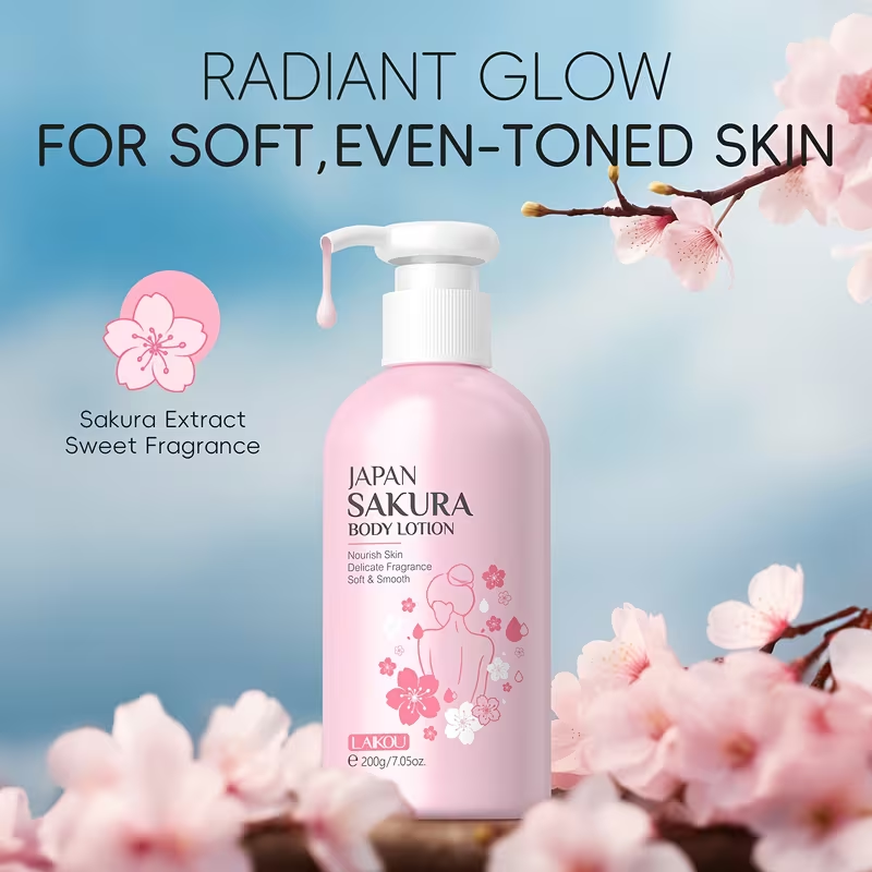 Cherry Blossom Body Cream, a Hydrating Lotion Perfect for Everyday Skincare, Ideal for Holiday Presents And a Wonderful Gift Option for New Year And Valentine'S Day