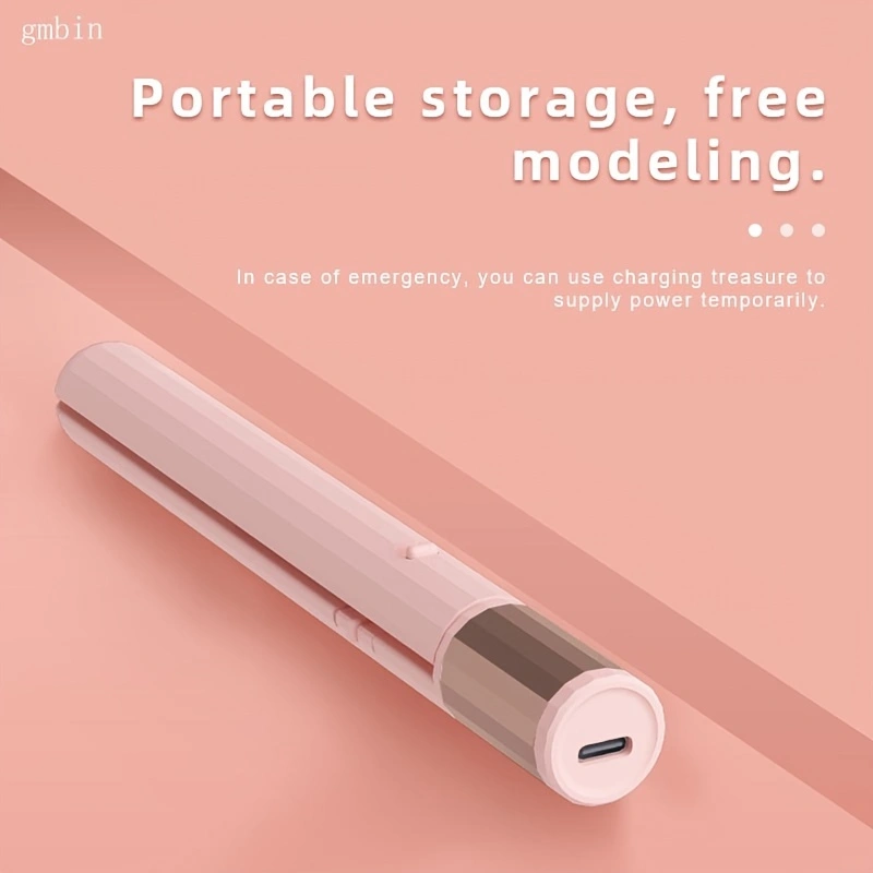 USB mini hair straightener/curling iron