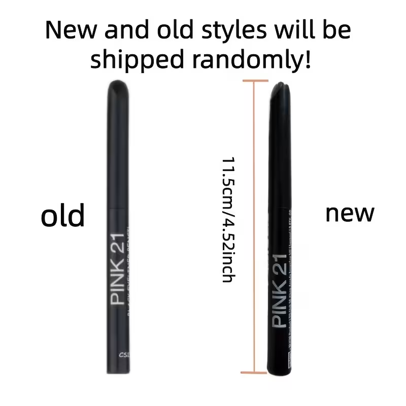 Black Eyeliner Pencil That Is Resistant to Water And Sweat - Durable And Won'T Smudge, Ideal for Striking Eye Makeup, a Great Gift Option