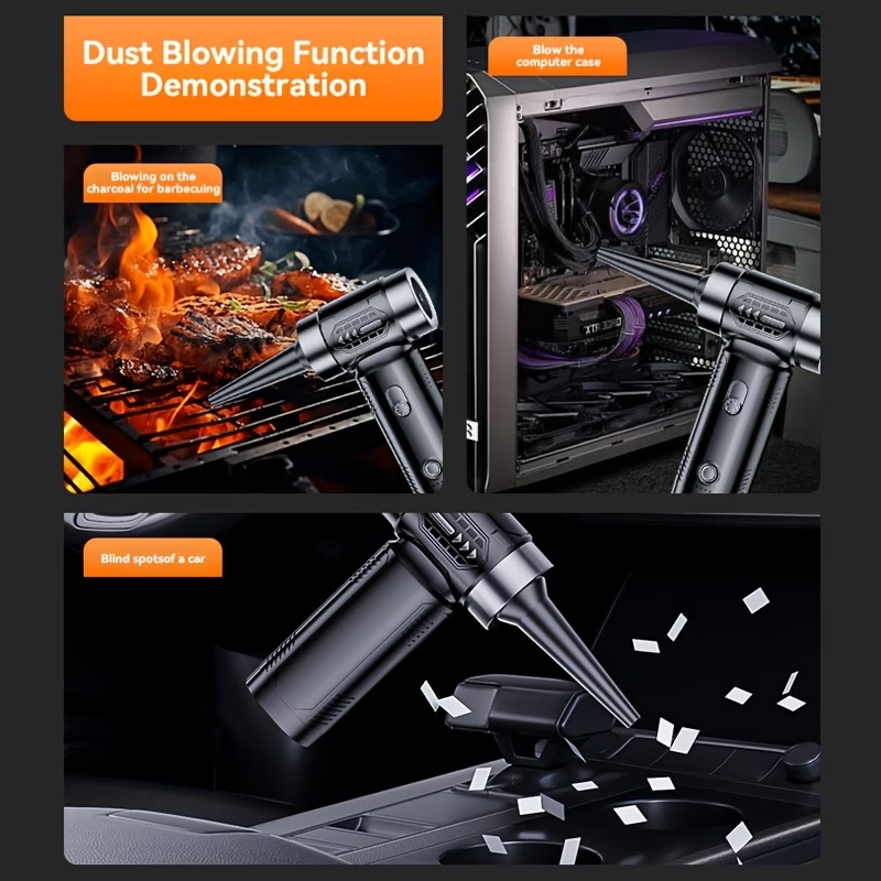 High-Quality Cordless Car Vacuum - Compact And Powerful Suction for Vehicle And Home Use