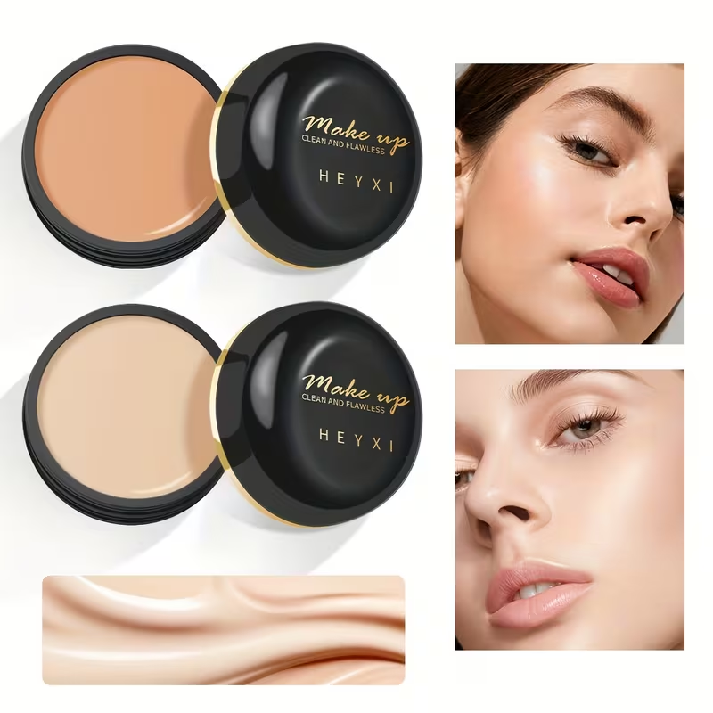 Concealer Cream/Waterproof And Sweat-Proof/Tattoo Cover-Up Cream/Long-Lasting Foundation/15G Natural Makeup Effect/Suitable for All Skin Types/High Coverage Cream