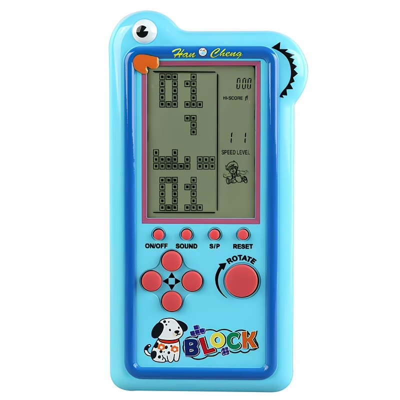 A Retro And Nostalgic Brick Game Console, Providing Players with Multiple Colors, Handheld Game Console, Suitable for Holiday Gifts (This Console Does Not Include Batteries)