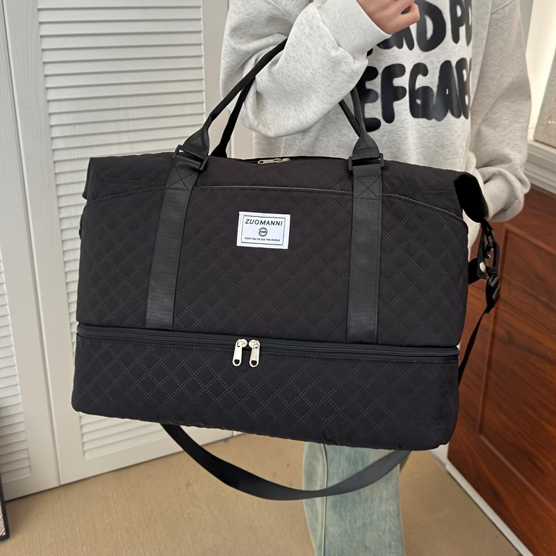 New Travel Bag with Large Capacity, Lightweight Gym Bag, Hospital Stay And Maternity Bag, Storage Bag with Multiple Pockets, Tote Bag with a Separate Shoe Compartment, Short Trip Luggage Bag