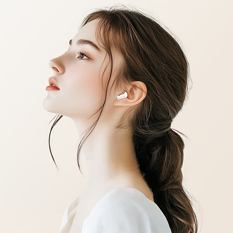New TWS Wireless Headset Earbuds | Unrivalled true wireless freedom ergonomics for ultimate comfort and HIFI sound with Bass, ACC Stereo HD Calling - Ideal for Android for iPhone, ideal for sports and music lovers