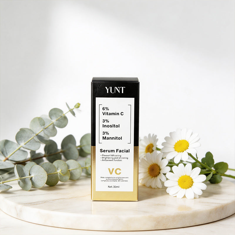 YUNT Vitamin C Facial Serum - Enriched with Retinol & Hyaluronic Acid for Deeply Hydrate & Lock in Moisture - High-end Skin Care, Suitable for All Skin Types