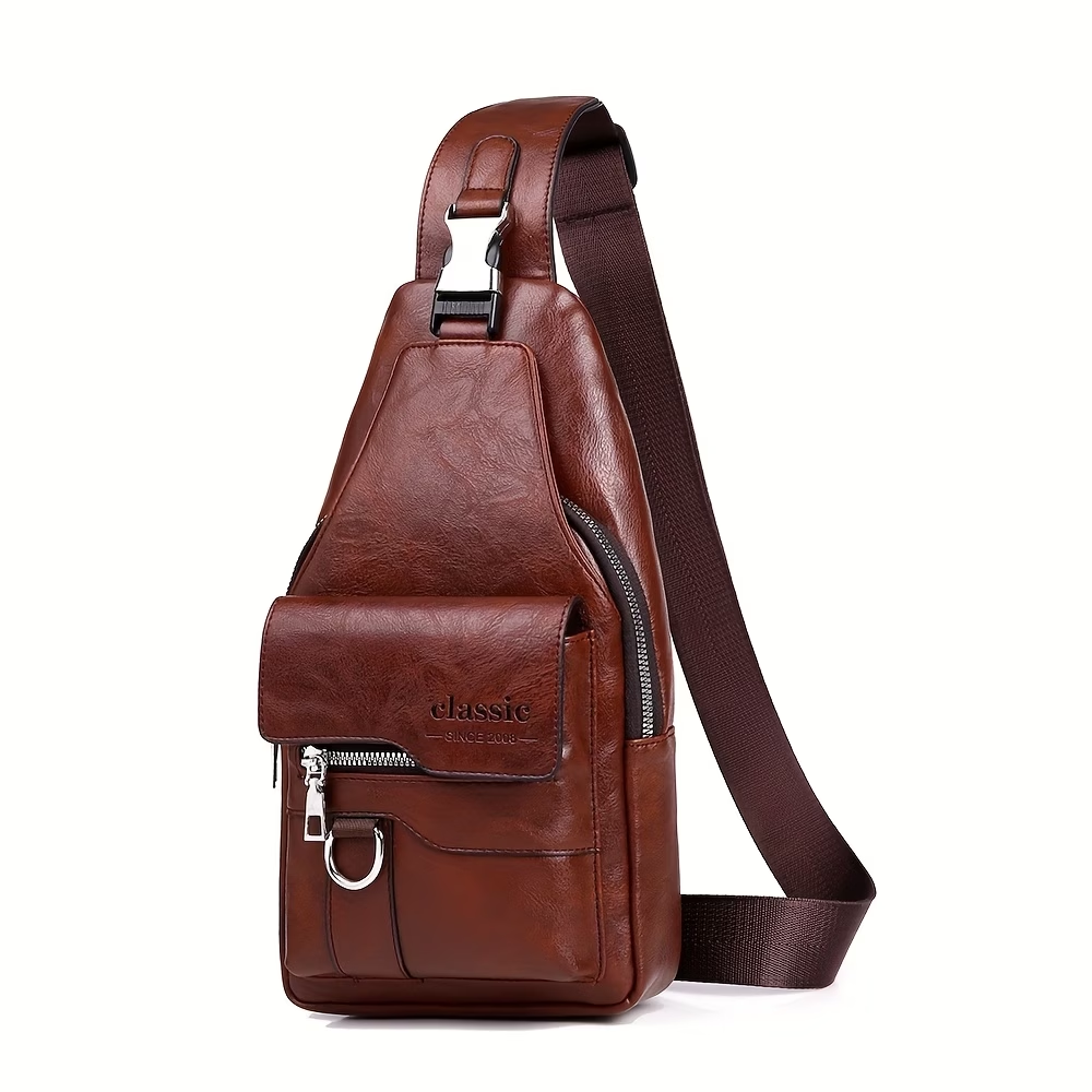 New Fashion Crossbody Bag Large Capacity Vintage Messenger Shoulder Bag