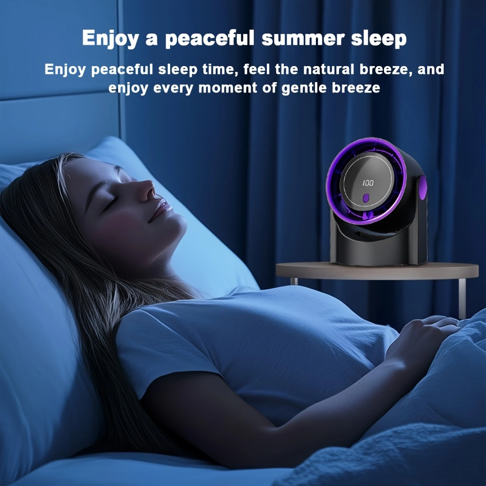 USB charging desktop fan