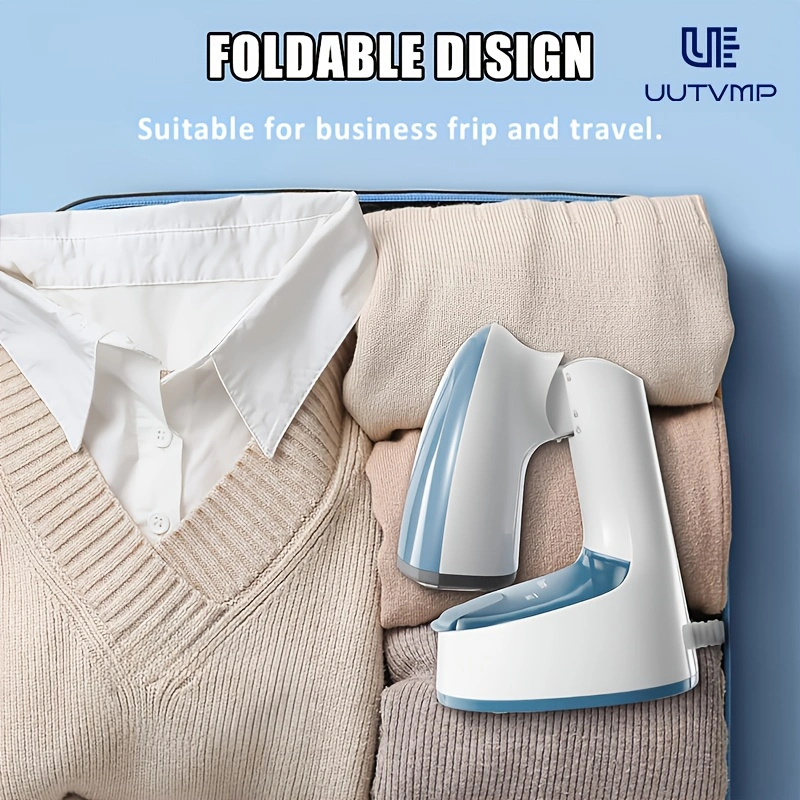 This household steam iron features high power, intelligent constant temperature descaling, 7-hole pressurized steam, a scratch-resistant ceramic soleplate, dual speed settings, and combines flat ironing and hanging ironing in one.