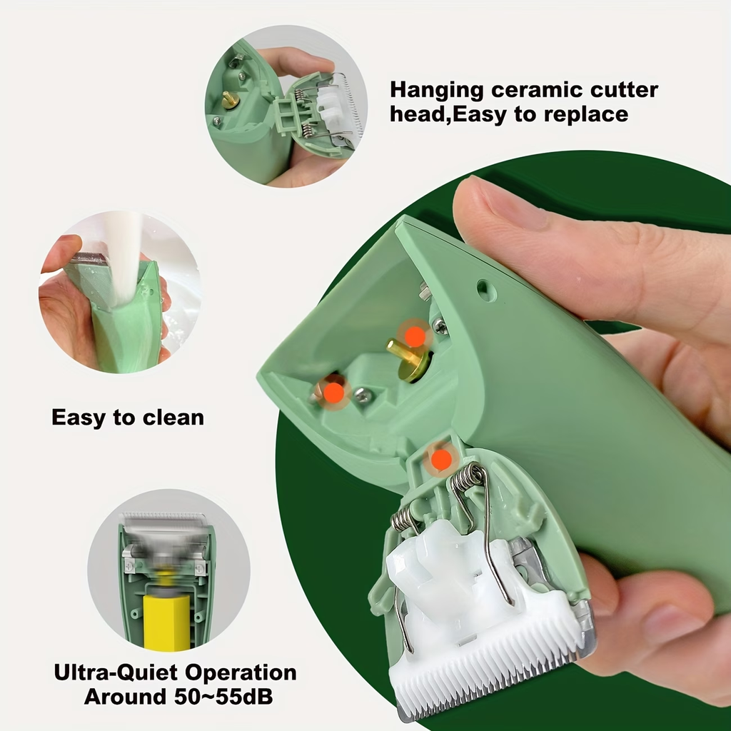 Professional Body Hair Trimmer with IPX6 Rating And Replaceable Blades. Electric Groin And Body Hair Trimmer for Men, Featuring a Replaceable Ceramic Blade for Grooming, Ideal for Male Shaving And Female Bikini Trimming