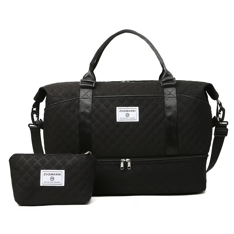 New Travel Bag with Large Capacity, Lightweight Gym Bag, Hospital Stay And Maternity Bag, Storage Bag with Multiple Pockets, Tote Bag with a Separate Shoe Compartment, Short Trip Luggage Bag