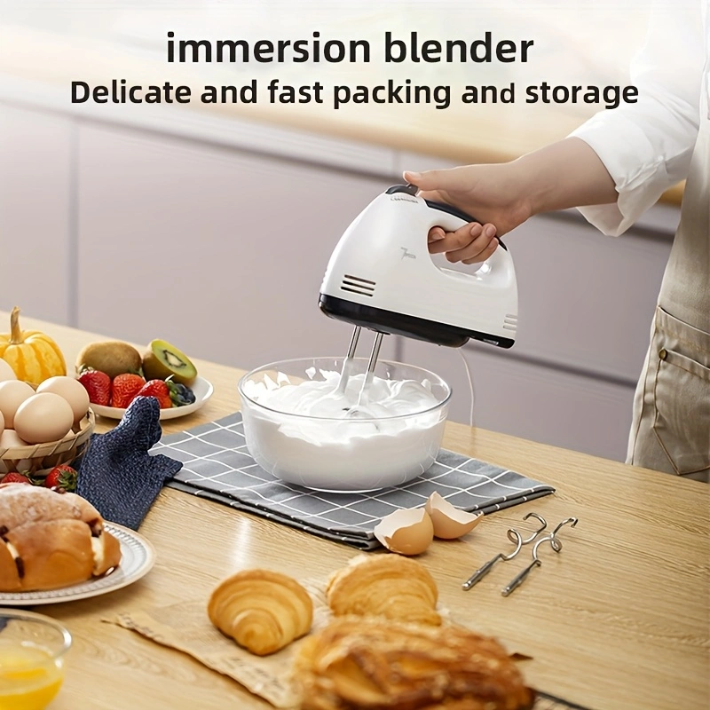 Electric egg beater for home kitchens, electric kitchen mixer, handheld electric egg beater, electric food mixer, baking mixer.
