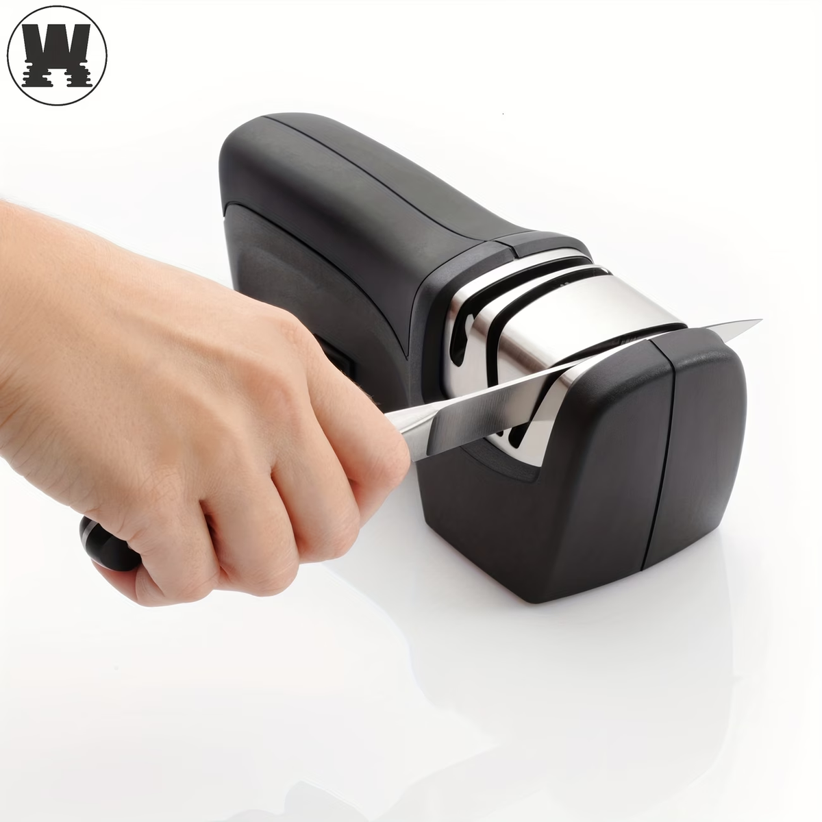 Professional Electric Knife Sharpener 20-Degree, 2-Stage Kinfe Sharpening and Polishing for Kitchen, kitchen accessories