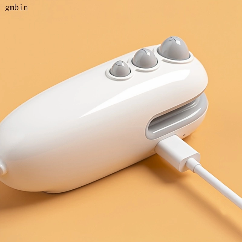 Mini sealing machine, small household rechargeable plastic sealer, food moisture-proof and freshness-preserving hand-operated sealing machine, dual-purpose sealing machine, long battery life, compact and portable.