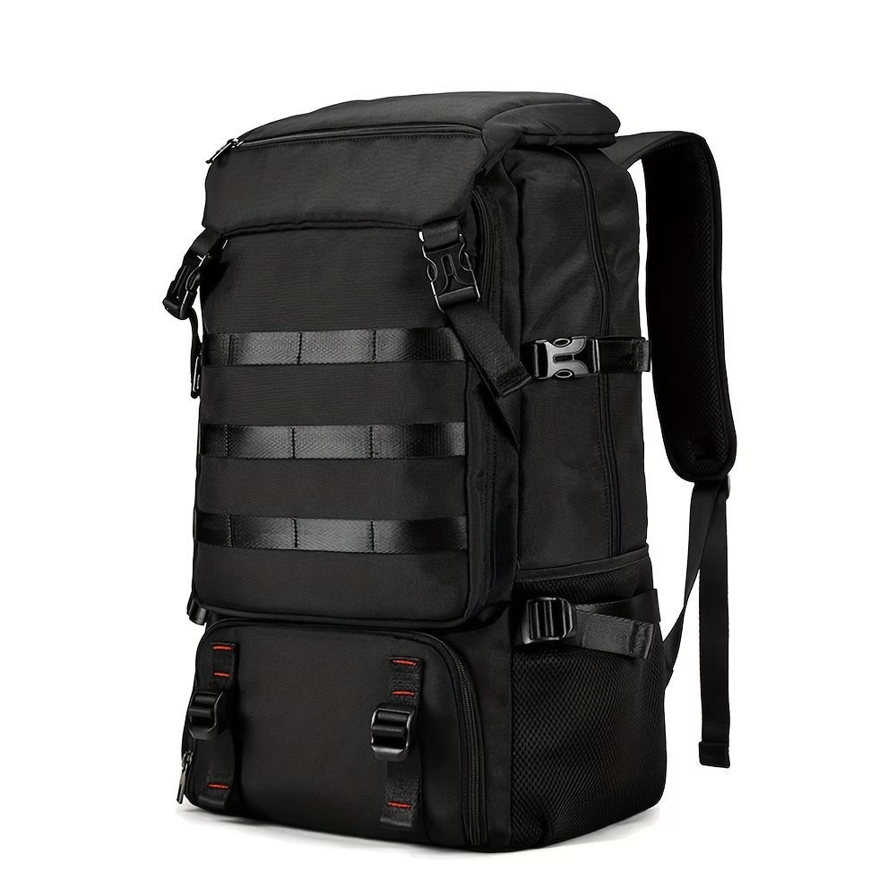 New 70-Liter Large Capacity Vacation Travel Backpack for Men'S Leisure Outdoor Hiking And Mountaineering, Sports Camping Backpack for Business Travel, Lightweight And Multi Functional Backpack for Women'S 15.3-Inch Laptop Backpack