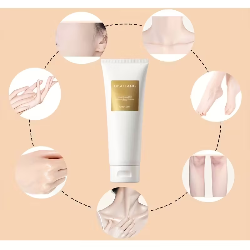 Bisutang Niacinamide Brightening Body BB Cream, Moisturizing Full Body Cream - Waterproof, Sweatproof, Non-Caking Concealer, Contains Niacinamide and Glycerin, Suitable for All Skin Types, Gift for Mom or Girlfriend