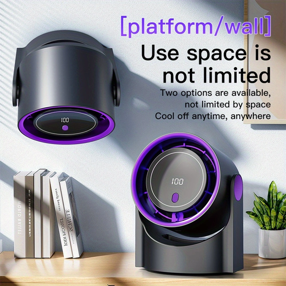 USB charging desktop fan