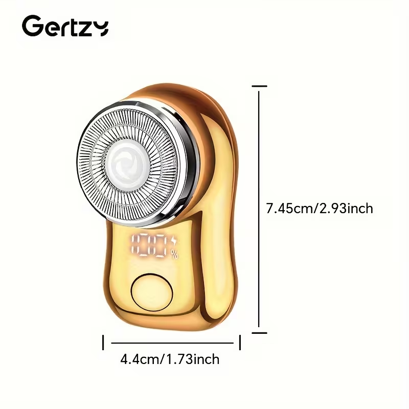 Mini Portable Electric Shaver, Electric Beard Shaver for Men, Razor for Men, Mini Shaver, Portable Shaver, USB Rechargeable Shaver for Home, Office, Car, Business Travel, Father's Day Gift.