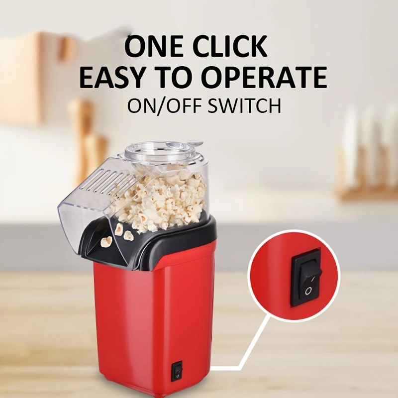 Mini popcorn maker for home use, fully automatic popcorn maker, small popcorn maker, electric hot air type home popcorn maker