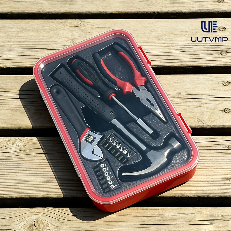 Home Multi-Function Tool Kit - Portable Storage Hardware Toolbox