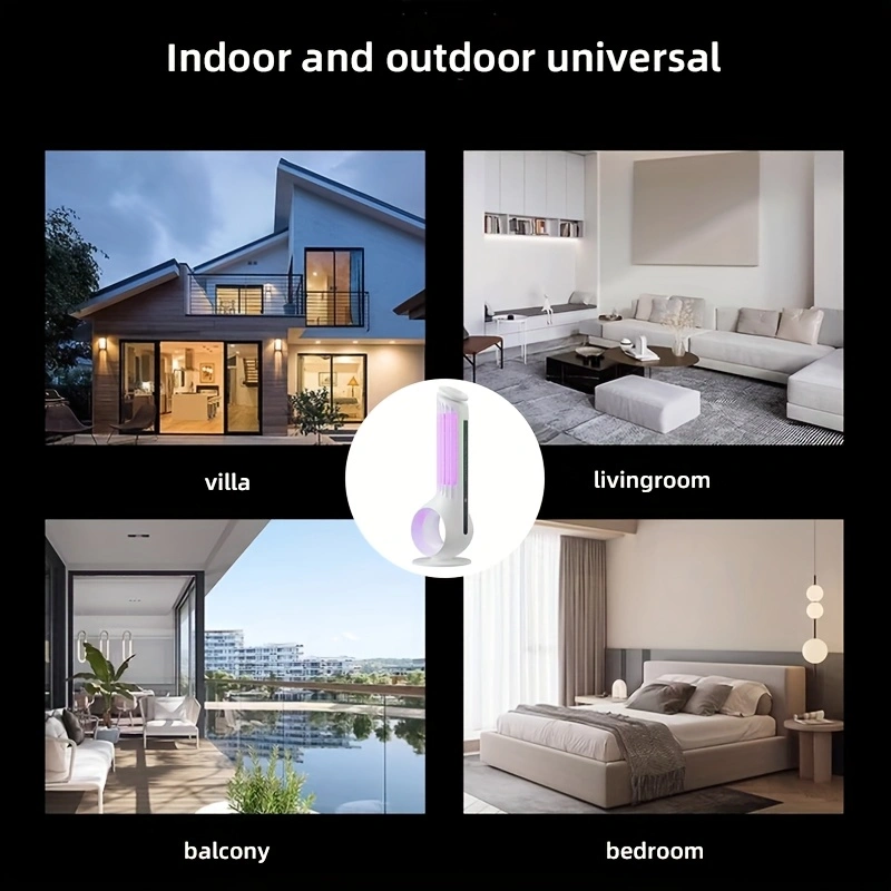 Electric suction mosquito killer lamp, household and outdoor mosquito attractant, electric mosquito swatter, mosquito repellent, undisturbed by mosquitoes.