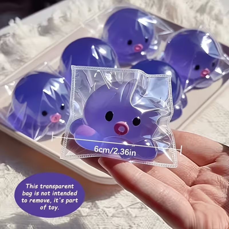 Self-Made Bubble-Making Octopus-Shaped Toy with Squeezing, Pressing And Inflating Functions. Slow Rebounding Bubble-Making Fun. an Interesting Gift for Parties, Birthdays, Halloween Or Christmas (Random Colors)