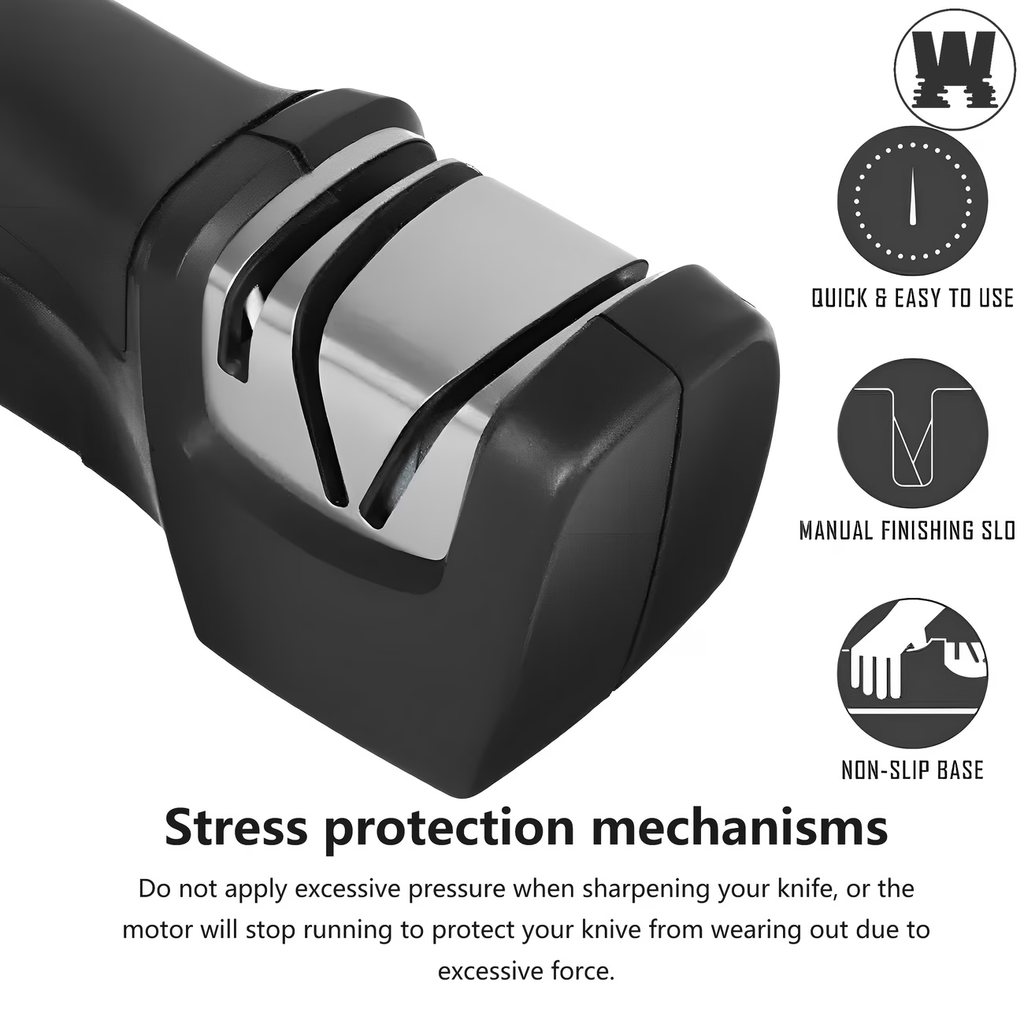Professional Electric Knife Sharpener 20-Degree, 2-Stage Kinfe Sharpening and Polishing for Kitchen, kitchen accessories