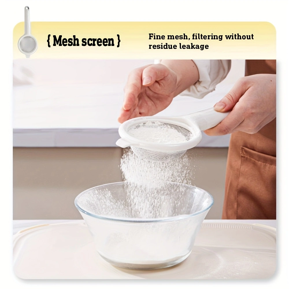 6pcs Multi-piece kitchen tool set, including a strainer, peelers (both vertical and horizontal), grater, bottle opener, and egg beater.