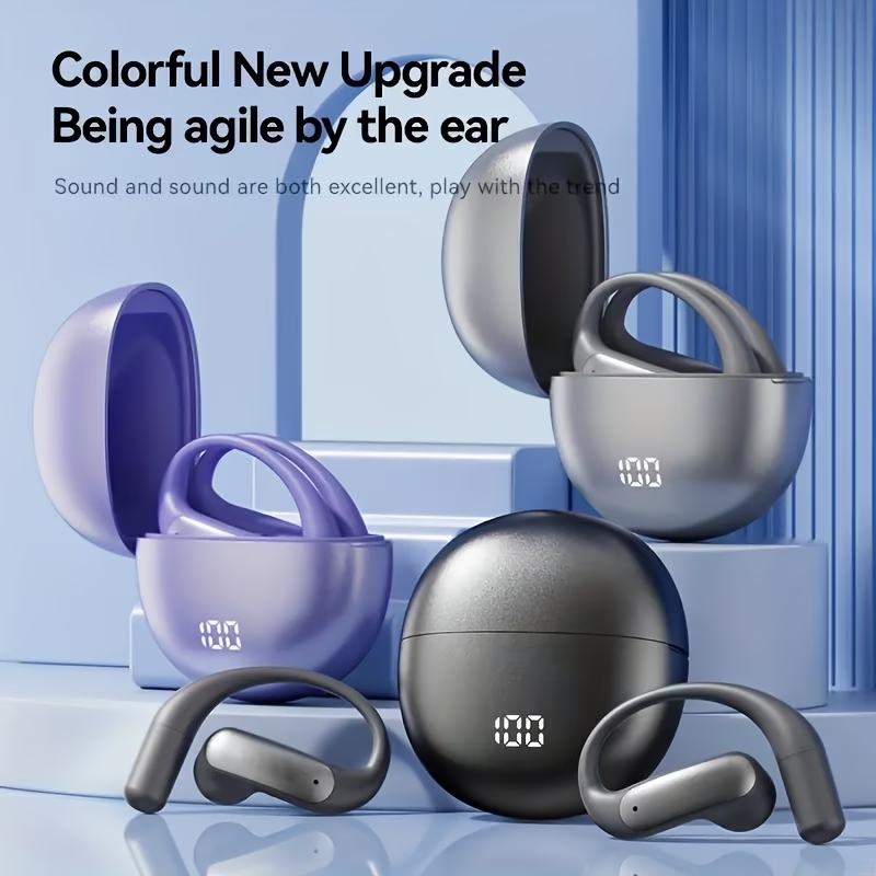 Real-Time Languages Smart AI Translation Earbuds - Translate In Real-Time, Providing Precise Simultaneous Interpretation to Eliminate Language Obstacles for Seamless Business Trips, Social Interactions, Education, Work, And Conferences