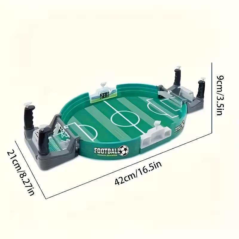 Desktop Football Children's Cross-border Puzzle, Palm Battle Machine Parent-Child Double Board Game Large Football Field Toy, Suitable for Christmas, Thanksgiving, Birthday Gifts