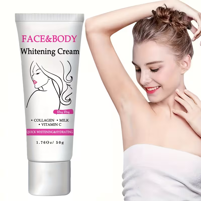 Brightening Cream for Face And Body - Tone-Up Cream, Ideal for Makeup on Face, Neck, Underarms, Joints, And More, Gentle Formula, Provides Brightening And Hydration, Suitable for Both Men And Women, 50G/1.76Oz