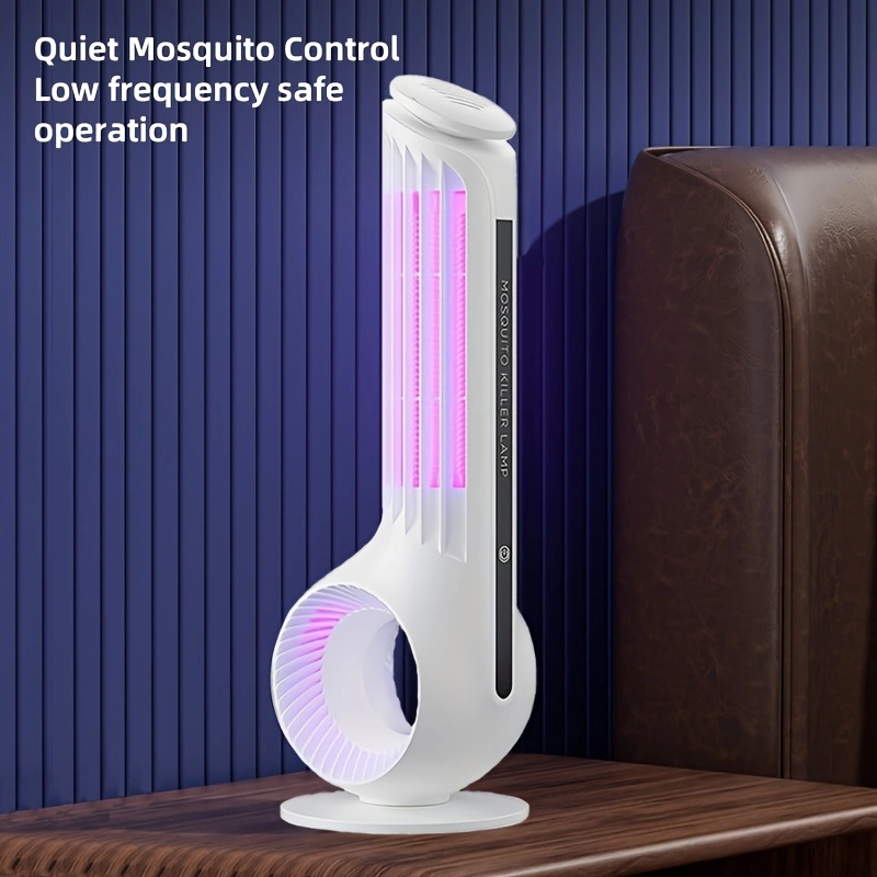 Electric suction mosquito killer lamp, household and outdoor mosquito attractant, electric mosquito swatter, mosquito repellent, undisturbed by mosquitoes.