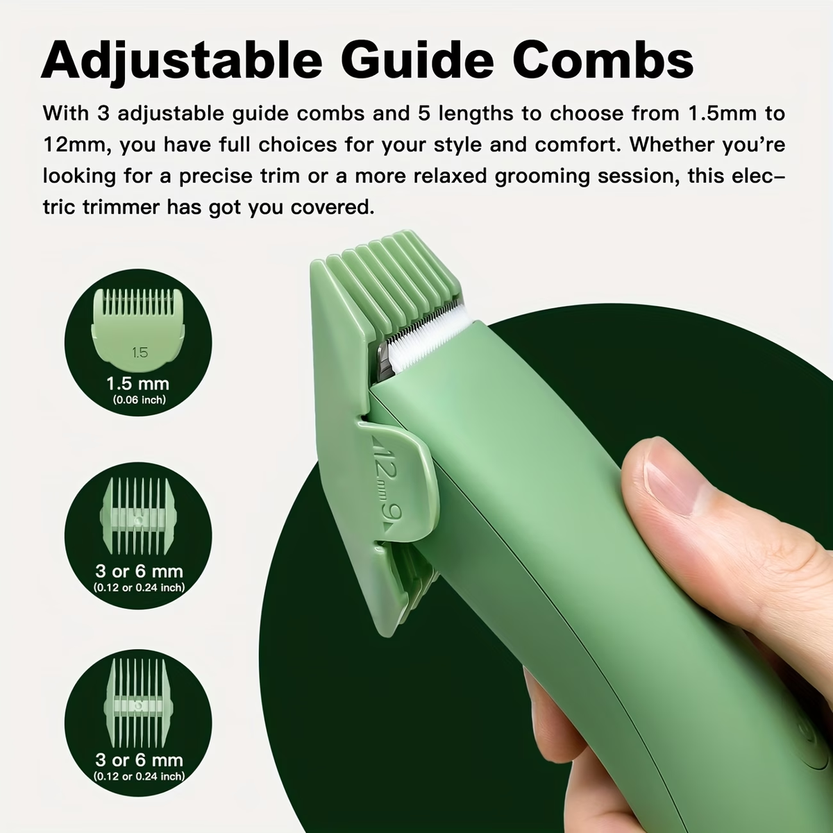 Professional Body Hair Trimmer with IPX6 Rating And Replaceable Blades. Electric Groin And Body Hair Trimmer for Men, Featuring a Replaceable Ceramic Blade for Grooming, Ideal for Male Shaving And Female Bikini Trimming