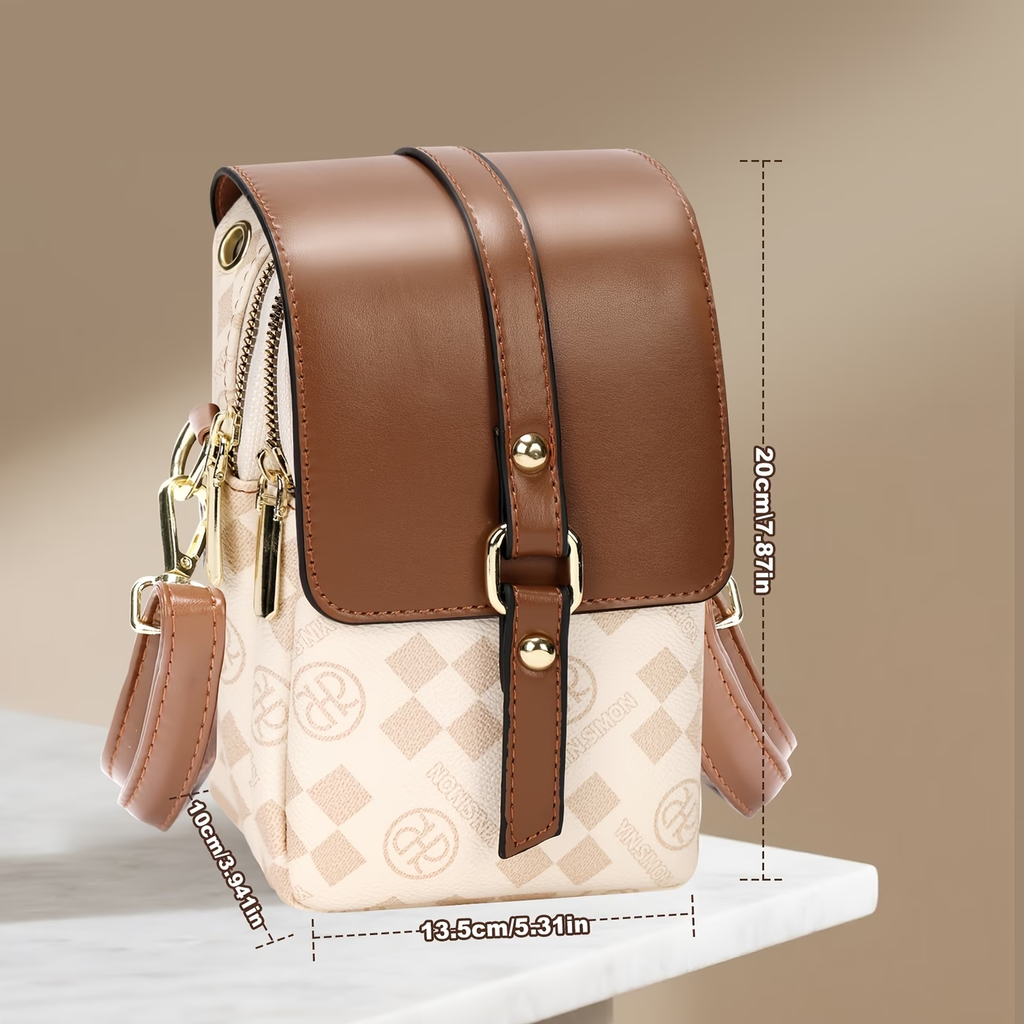 Women'S Mini Crossbody Bag - Fits Phone & Wallet, Adjustable Strap, Everyday Casual Shoulder Purse
