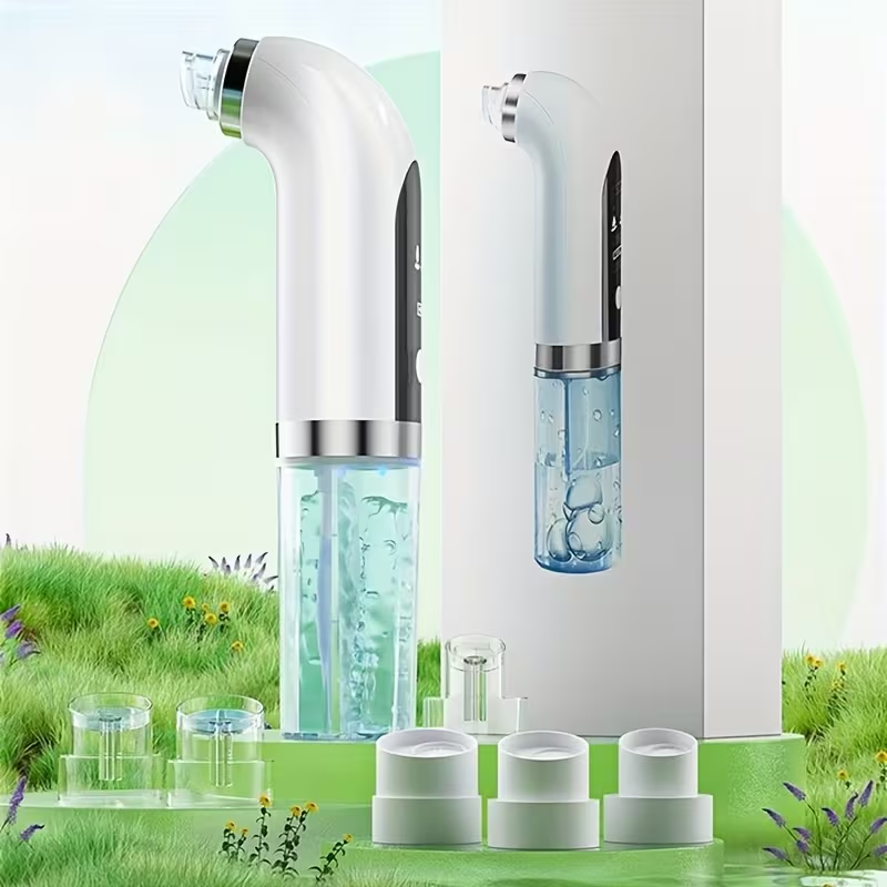 Rechargeable Electric Blackhead Remover: Features USB Charging & Deep Pore Cleansing, Powered by a 300mAh Battery. An Ideal Skincare Tool for Women and a Perfect Holiday Gift.